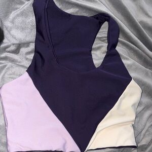 Colorblock Sports Bra